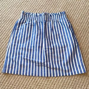 JCrew Stripped Skirt